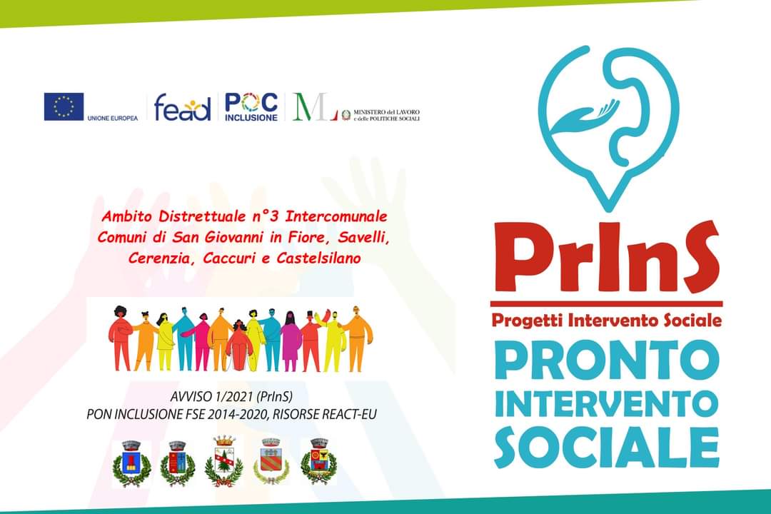 PRINS ( PRONTO INTERVENTO SOCIALE)